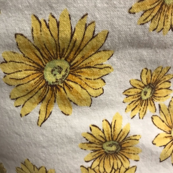 Women’s Yellow Floral Skirt - Picture 4 of 5